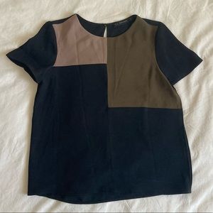Zara short sleeve blouse
